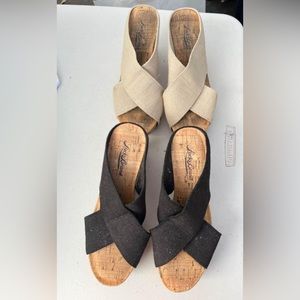 Lucky brand wedges - size 5